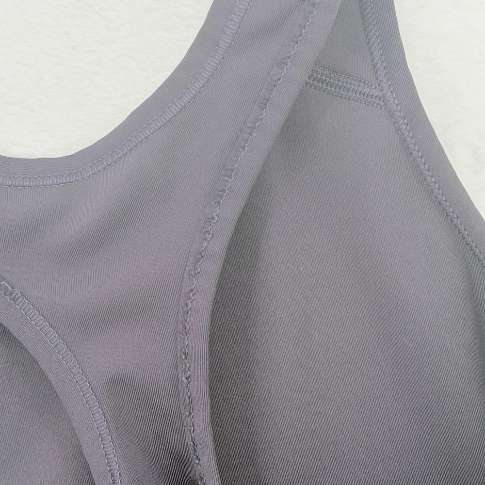 Nike Sports Bra Womens Medium Purple Excellent Dri-FIT Racerback Activewear